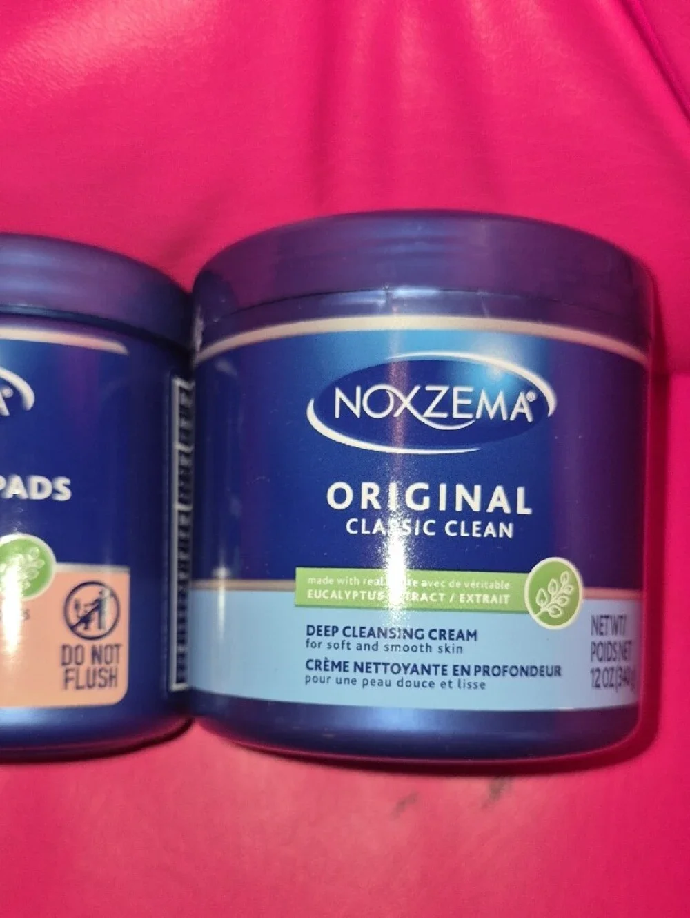 Original Classic Clean Deep Cleansing Cream & Anti-Blemish Pads Set - Noxzema Nw